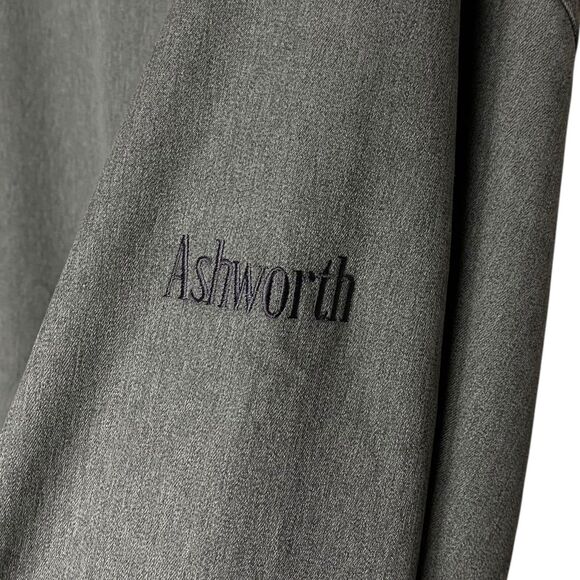 Ashworth Windbreaker Jacket Mens XL Golf Pockets Pullover Long Sleeve USA Made - Picture 8 of 11